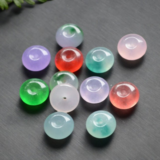((Bộ 5 Chiếc) Khóa An Toàn Màu Sắc Rực Rỡ Cho Dây Chuyền Tự Làm)