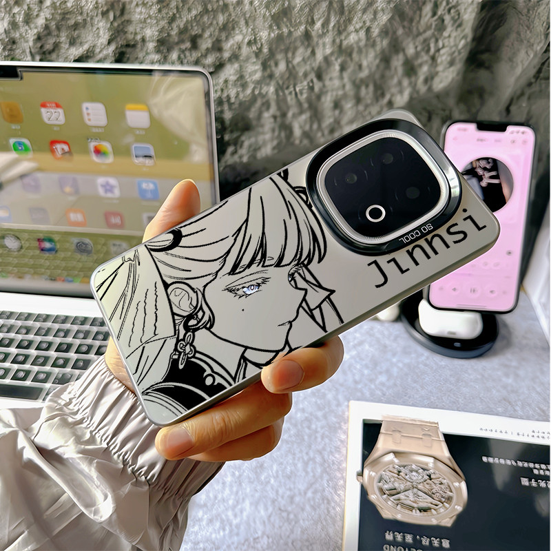 Ốp điện thoại cứng siêu nhỏ WUWA JINHSI CHISA Micro Matte cho iQOO 15 13 12 Pro Neo 11 Neo 10 Z10 Turbo Pro Z9 cho iQOO Z9 Turbo Z8 Vỏ iQOO chống sốc