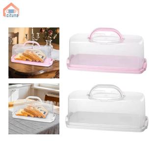 Hộp Bánh Mì Hình Chữ Nhật Hộp Đựng Bánh Loaf Hộp Đựng Có Nắp Trong Suốt Bảo Quản Thực Phẩm Cho DIY Nướng Tốt Nghiệp Đám Cưới