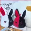 BH2 Phục Sinh Halloween Ngộ nghĩnh Sáng Tạo Hoạt Hình Thỏ Sang Trọng Túi Charm Sang Trọng Móc Khóa HB2