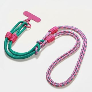 Dây buộc điện thoại OUSXA, Dây đeo điện thoại có thể tháo rời 120cm, Dây dệt 3 trong 1