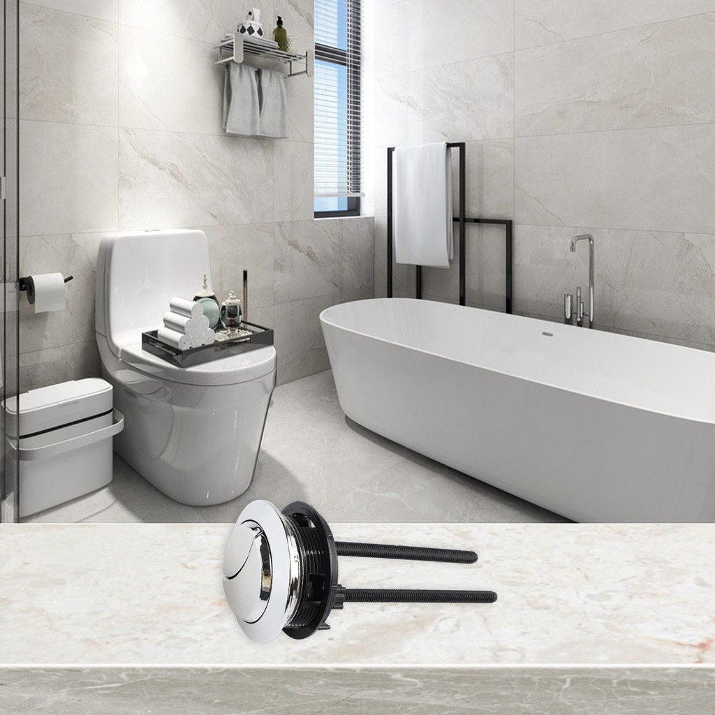 <cosyh>Toilet Tank Accessories Dual Flush Button ABS Material Water Saving Toilet Parts