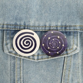 Dây Xoắn Ốc Hình Nút Gorillaz từ Thép Mạ, Lapel Pin Thời Trang, Phụ Kiện Cho Ba Lô và Quần Áo