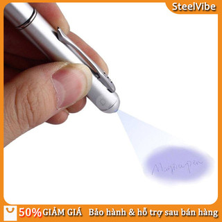 Bút 2 trong 1 viết thường và viết mực vô hình có đèn UV Bút mực vô hình / Bút tàng hình،Kiểm tra tiền giả،Có đèn LED UV