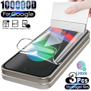 3 Phim Chống Nhìn Trộm Cho Google Pixel 10 10a 9 9a 8 8a Pro XL Phim Riêng Tư Màu Đen Riêng Tư Hydrogel Cho Google Pixel 6 6a 7 7a Pro Chống Gián Điệp HD Trong Suốt Bảo Vệ Màn Hình