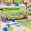 BH2 Toy Story Alien Pencil Case hoạt hình dễ thương sinh viên dung lượng lớn lưu trữ túi văn phòng phẩm đa chức năng Trong suốt