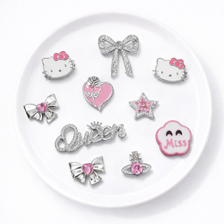 [ĐỘC QUYỀN] Set charm Hello Kitty cao cấp version 4- Bộ charm gắn dép siêu hot hit trending 2026- Có bán lẻ charm