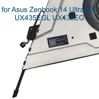 Quạt Làm Mát CPU HL Cho Asus UX435EG UX435EAL UX435EGL ZenBook 14 Siêu Nhẹ Máy Tính Xách Tay Tản Nhiệt 13NB0SA0T0111 13NB0S90AM0521