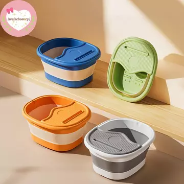 WW 1 Cái Có Thể Gập Lại Nhà Tắm Chân Buet Massage Rửa Chân Giải Trí Sức Khỏe Buet Bồn Tắm Chân Di Động Ngâm Chân Bồn Tắm TH