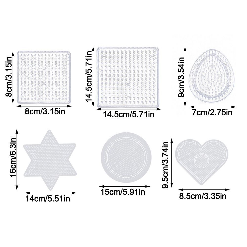 Bảng hạt 5mm HIGHVIEWLS, bảng mạch cầu chì thủ công chất lượng cao, dụng cụ Hama chịu nhiệt cho làm đồ thủ công sáng tạo