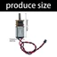 Exhila 8 Chiếc Nhỏ N20 Gear Motor Full Kim Loại Hộp Số Động Cơ Nhỏ Cho Xe Mô Hình
