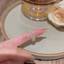 Bộ nhẫn xếp chồng ngọc trai với thiết kế dây thun điều chỉnh, trang sức tinh tế dành cho nữ