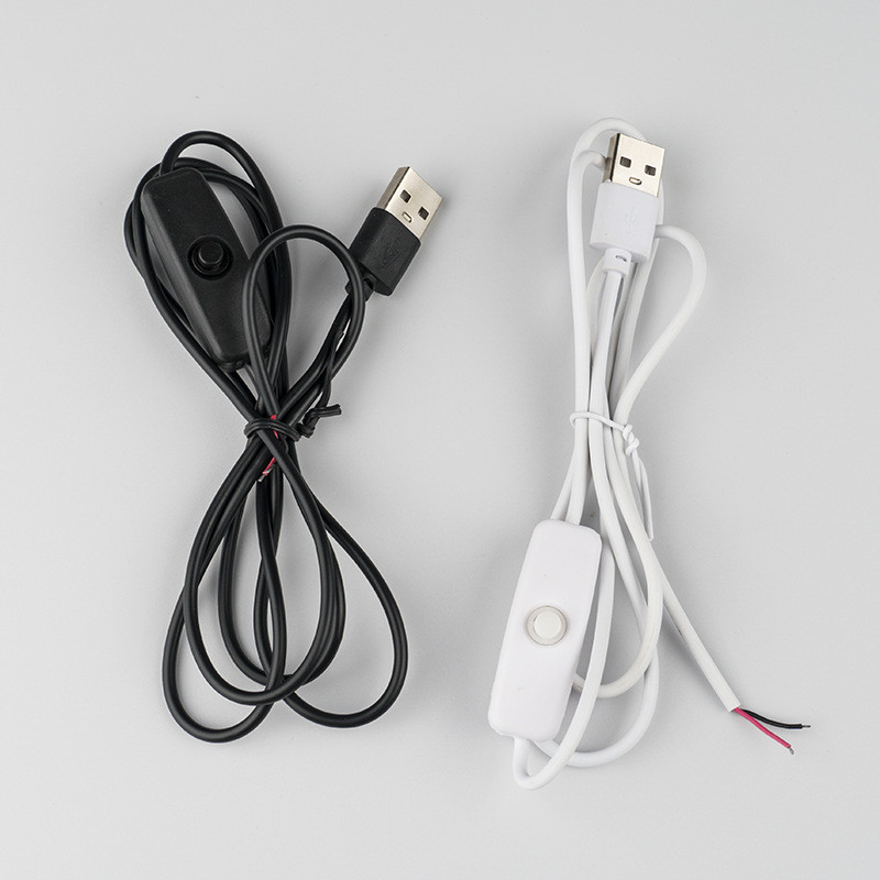 G 5CE Đèn bàn LED DIY Đèn ngủ 501 Cáp chuyển đổi Ổ cắm USB có cáp chuyển đổi Dây nguồn chiếu sáng
