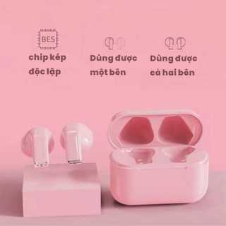 Tai nghe dành cho nữ nhét tai không dây Bluetooth có micrô tích hợp, hỗ trợ gọi điện và điều khiển cảm ứng, thích hợp cho các hệ thống điện thoại di động, đổi mới miễn phí nếu có lỗi chất lượng