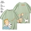 Áo Thun Nam Cotton Nguyên Chất Tema Tintin's Adventures Anime