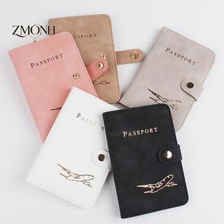 ZMONH Chống Thấm Nước Hộ Chiếu Có Bao Du Lịch Da PU Thẻ Tín Dụng Ví Dễ Thương Hộ Chiếu Sách Dành Cho Nữ / Nam Bao Hộ Chiếu Không