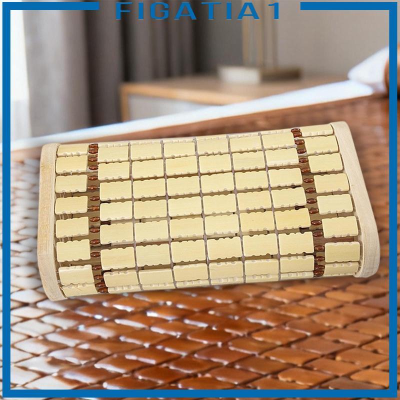 Gối tựa đầu bằng tre Xông hơi rỗng Handmade Hỗ trợ cổ thoáng khí cho phòng xông hơi tại nhà Du lịch