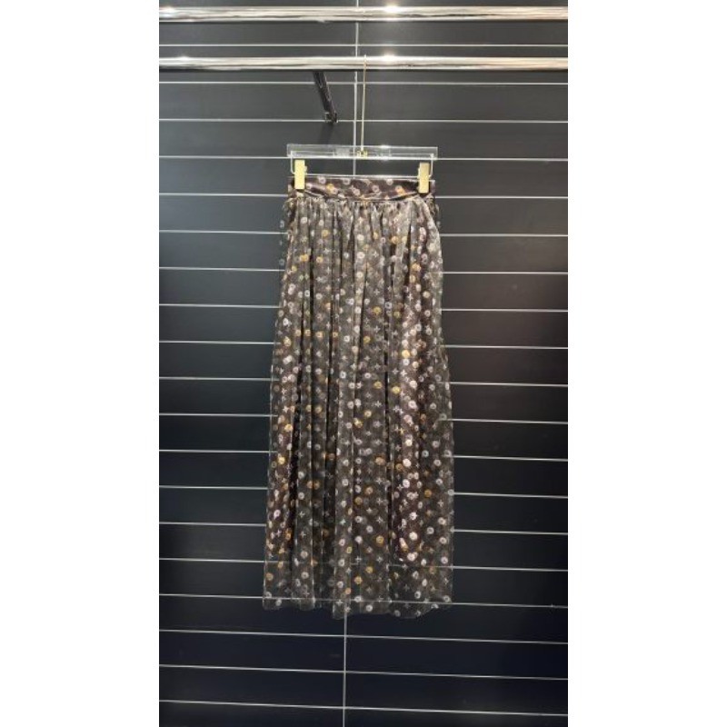 Váy lưới Jacquard lưng cao mới dành cho nữ