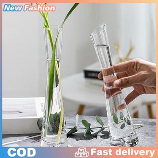 Bình hoa thủy tinh nhỏ trang trí đám cưới nhà máy thủy canh