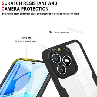 Ốp lưng 360 Full Cover Realme C85 C85Pro 5G 4G Chống sốc Acrylic Trong suốt Mặt trước Bảo vệ hai mặt Vỏ điện thoại cứng Realme C85 Pro