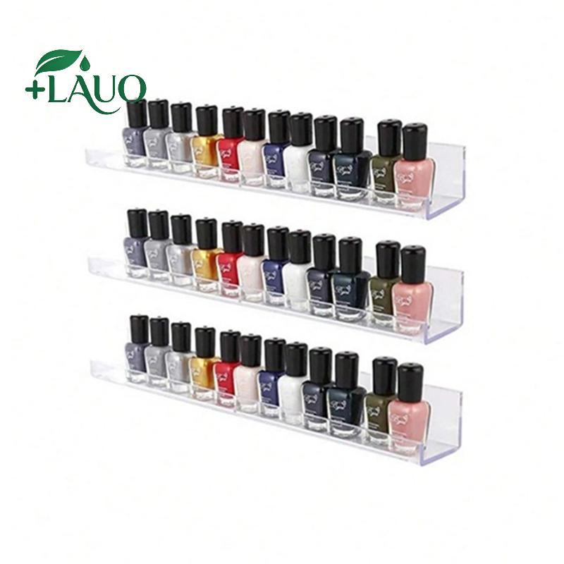 Springevenstar 1 Cái Acrylic Sơn Móng Tay Ra Treo Tường Lipsti Sơn Móng Tay Giá Đỡ Chai Người Tổ Chức Sơn Móng Tay Hiển Thị Đứng Kệ Có Ốc Vít Springevenstar