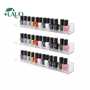 Springevenstar 1 Cái Acrylic Sơn Móng Tay Ra Treo Tường Lipsti Sơn Móng Tay Giá Đỡ Chai Người Tổ Chức Sơn Móng Tay Hiển Thị Đứng Kệ Có Ốc Vít Springevenstar