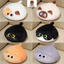 Rytanda Mô Phỏng Meow Star Mèo Đen Đệm Bánh Sang Trọng Đồ Chơi Cho Bé Trai Bé Gái Mềm Mại Dễ Thương Mèo Con Sang Trọng Gối Búp Bê Hoạt Hình Gối Nhồi Bông Trang Trí Trẻ Em Quà Tặng Sinh Nhật Giáng Sinh