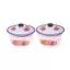 2 Chiếc Nhà Búp Bê Thu Nhỏ Hoài Cổ Cuộc Sống Cảnh Trang Trí Men Lưu Vực Phụ Kiện Búp Bê Đồ Chơi [Mới]