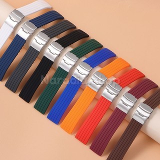 Dây đeo đồng hồ silicon chống nước phát hành nhanh 18-24mm cho thể thao Dây đeo đồng hồ cao su mềm dành cho nam nữ Vòng tay thay thế