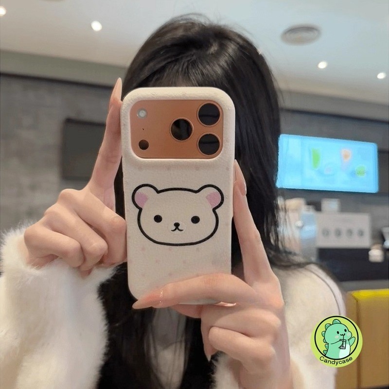 Ốp Điện Thoại Rilakkuma Dễ Thương Cho Redmi Note 15 14 13 12 11 10 Pro Plus Turbo 11T 11S 10T Pro + Turbo 4 Pro 5G 4G Bao Da PU Hoạt Hình Dễ Thương