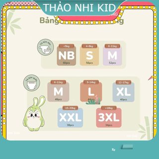 ( 0 quà - giá tri ân) Tã/bỉm UalaRogo sợi tre mềm mại, chống tràn, thấm hút tốt đủ size - TỔNG KHO BỈM LINH ĐÀM