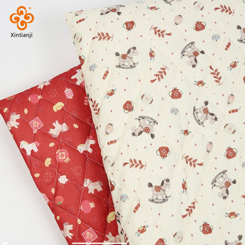 Vải Cotton In Hình Dày Cho DIY Áo Khoác và Quần - Phù Hợp Làm Trang Phục Cho Thú Cưng