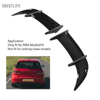 VBESTLIFE Banapoy Cánh Gió Phía Sau AK Cốp Xe ABS Giảm Áp Nắp Cánh Đuôi Tương Thích Với MK6 /R - Line (Đen Bóng) BANAPOY2OS59YVXRT-11