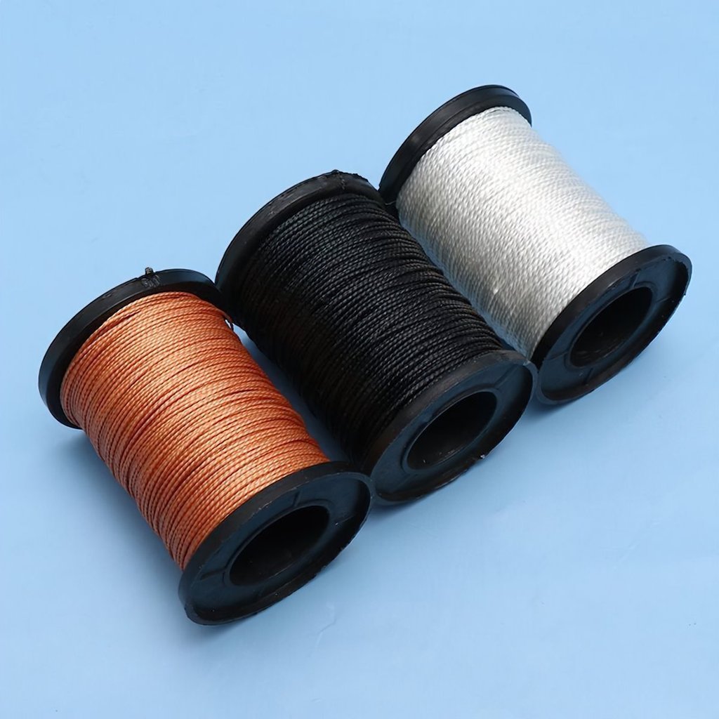 M8 Dây thả diều nylon bền nhiều độ dài từ 50m(Đen, trắng, nâu) MALAN
