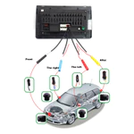 【Vận chuyển nhanh】Camera ô tô 360 Tầm nhìn xung quanh toàn cảnh 1080P AHD Phải + Trái + Mặt trước + Hệ thống camera quan sát phía sau cho Android Đài phát thanh tự động Tầm nhìn ban đêm — ảnh 7