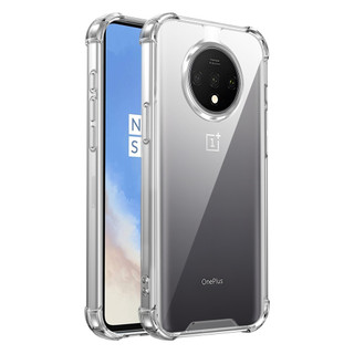 Dành Cho OnePlus 7T Ốp điện thoại Pha Lê Trong Suốt Cứng Chống Sốc 4-Corner Vỏ Mỏng Mỏng Chống Sốc