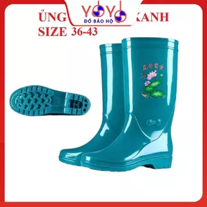 Ủng nữ tàu Hoa Sen size 36-43, ủng lửng, ủng đi mưa