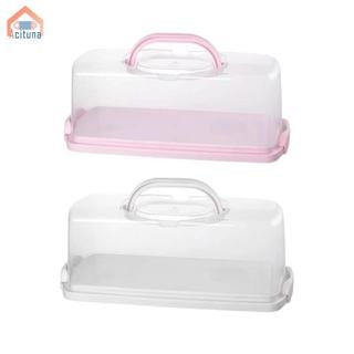 Hộp Bánh Mì Hình Chữ Nhật Hộp Đựng Bánh Loaf Hộp Đựng Có Nắp Trong Suốt Bảo Quản Thực Phẩm Cho DIY Nướng Tốt Nghiệp Đám Cưới