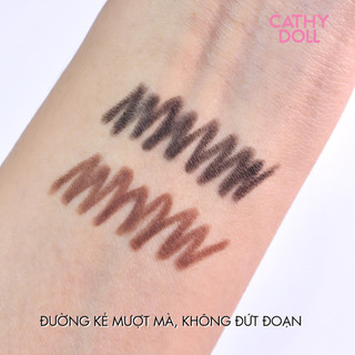 Bút Kẻ Viền Mắt Dạng Chì Siêu Mảnh Cathy Doll, Lâu Trôi Ultra Slim Gel Liner 0.07 g