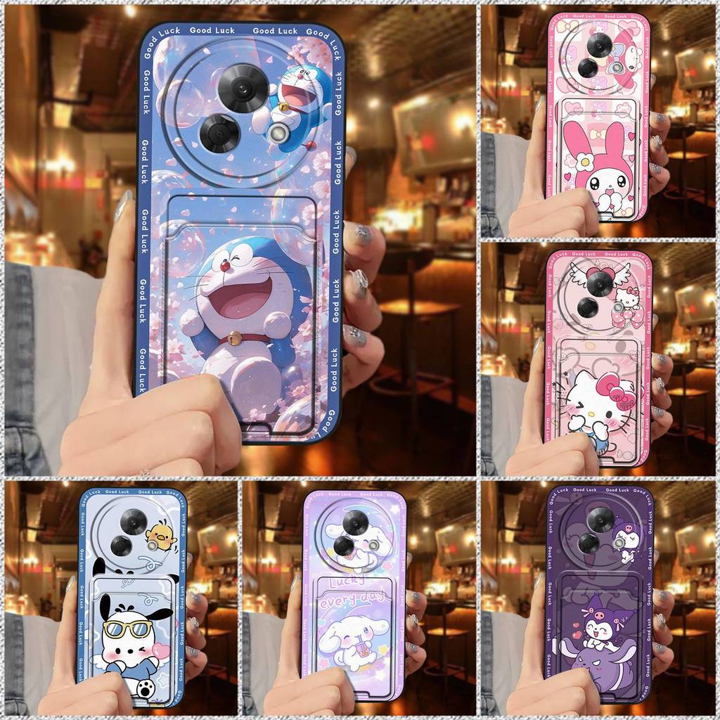 Ốp điện thoại TPU bền Meizu Lucky08, vỏ silicon dễ thương, khe cắm thẻ, thiết kế thời trang