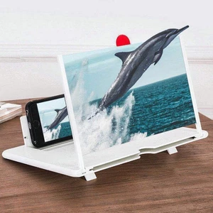 Kéo ra 40cm 33cm Kính lúp màn hình Giá đỡ chiếu 3D Kính lúp trong suốt Bảo vệ mắt siêu mỏng cho bé 26.4.2