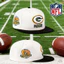 Mũ Bóng Chày 9FIFTY Green Bay Kỷ Niệm 50 Năm Cream Dome, Có Thể Điều Chỉnh Size
