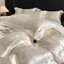 Set vỏ chăn ga phi lụa với họa tiết vân chìm tinh tế và sang trong, phong cách hoàng gia Memminbedding Luxury