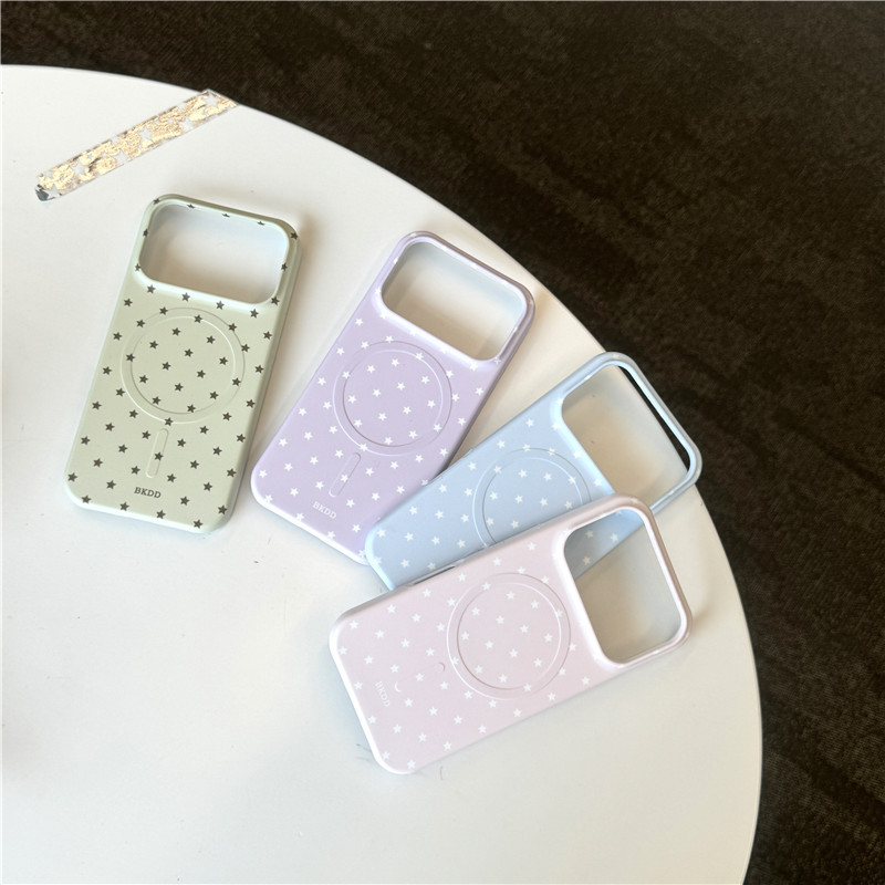 Ốp điện thoại PC họa tiết iPhone 17 Pro Max Stars