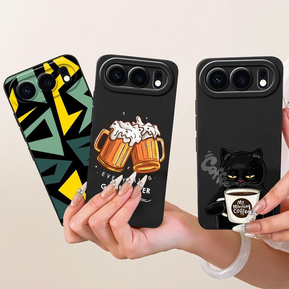 Dành Cho Honor 500 / Honor 500 Pro (Trung Quốc) Ốp Điện Thoại Hoạt Hình Gấu Trúc Thỏ Phi Hành Gia Mèo Vỏ Silicon Lỏng