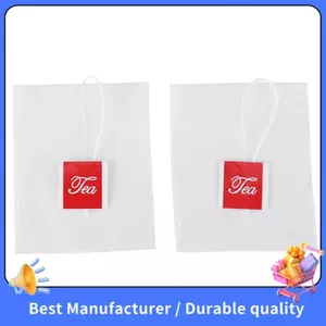 1000 Chiếc5.5 X 7Cm Kim Tự Tháp Túi Trà Lọc Nylon Túi Trà Dây Đơn Nhãn Trong Suốt Trống Trà Túi