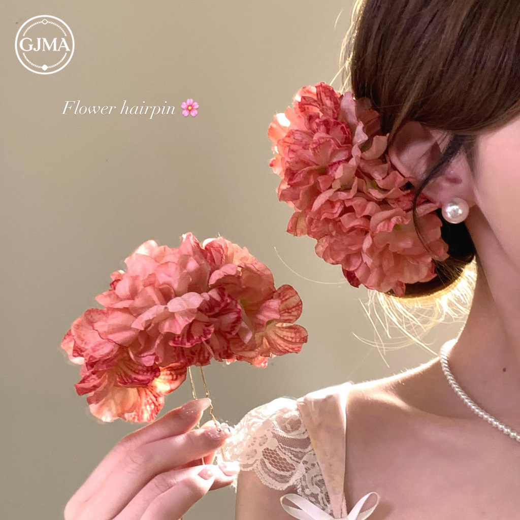 Mới Kẹp Tóc Vải Hoa Phong Cách Trung Quốc, Thanh Lịch và Sang Trọng