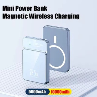 [JLK] Sạc dự phòng từ tính 10000mAh Powerbank không dây 20W Sạc pin di động mỏng cho iPhone 17 Air 16 15 14 Plus 13 12 Pro Max cho Samsung S26 Ultra S25 Edge S24 S23 FE S22 xiaomi
