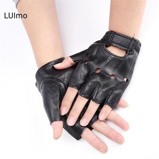 LUImo Da PU Lái Xe Máy Biker Găng Tay Ngón Nam Nữ Găng Tay SBS