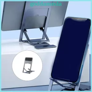 Giá đỡ điện thoại máy tính bảng lười có thể điều chỉnh GODD Thiết kế có thể gập lại Nhẹ Giá đỡ bàn tương thích rộng